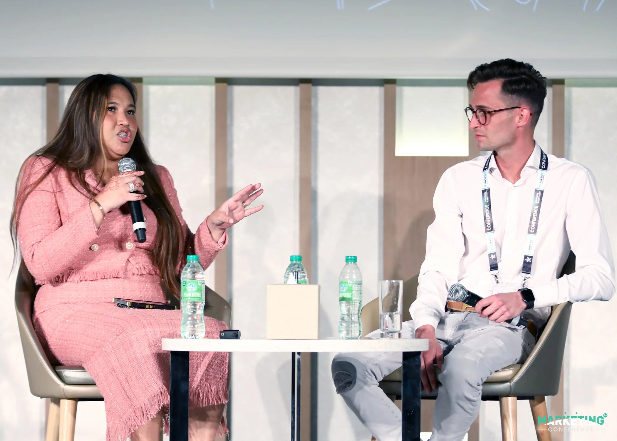 Prince Said Mehmedagic bei der Marketing 2.0 Conference Dubai - Outstanding Leadership Award